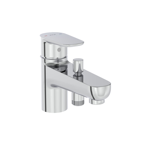 VitrA Flow Soft Monohole Bath Filler - Chrome