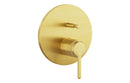 VitrA Origin Classic Integrated Bath Mixer Valve - Brushed Gold