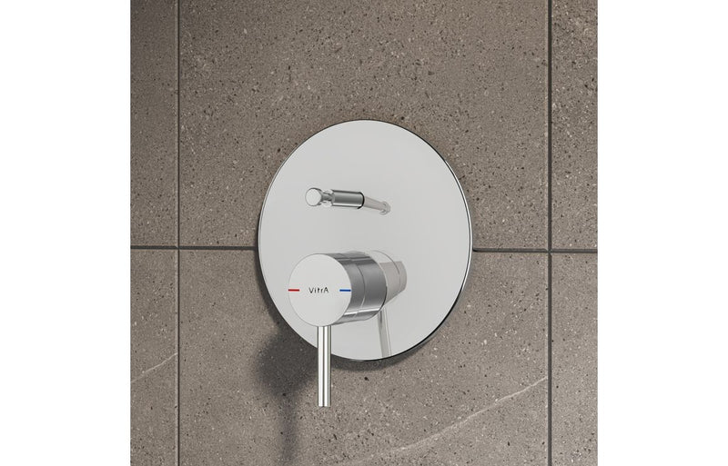 VitrA Origin Integrated 2-Way Diverter - Chrome
