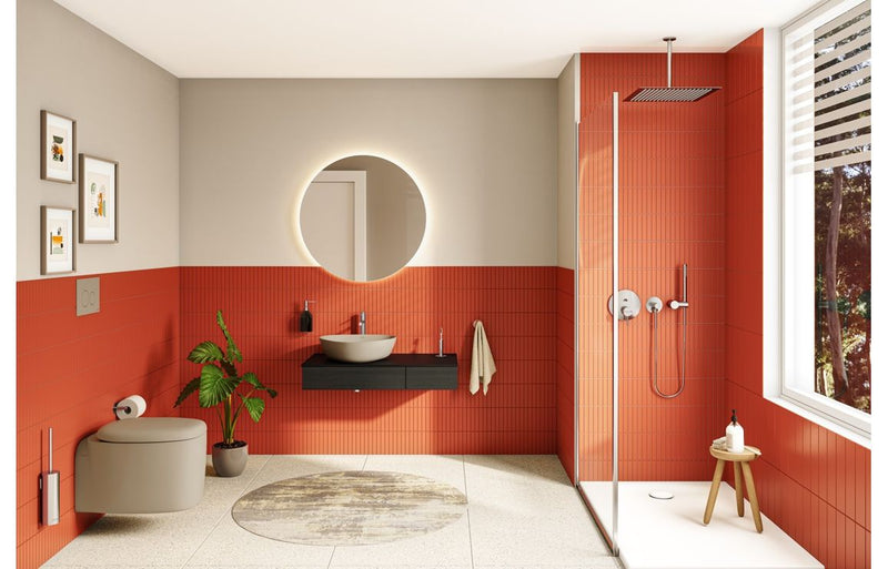 VitrA Origin Integrated 2-Way Diverter - Chrome