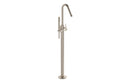 VitrA Origin Floor Standing Bath Filler - Brushed Nickel