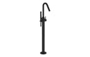 VitrA Origin Floor Standing Bath Filler - Matt Black