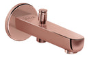 VitrA Root Round Wall Mounted Monohole Bath/Shower Mixer - Soft Copper