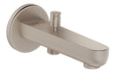 VitrA Root Round Wall Mounted Monohole Bath/Shower Mixer - Brushed Nickel