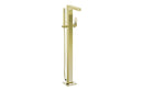 VitrA Root Square Floor Standing Bath/Shower Mixer - Soft Gold