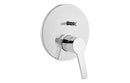 VitrA Solid S Integrated Bath/Shower Mixer - Chrome