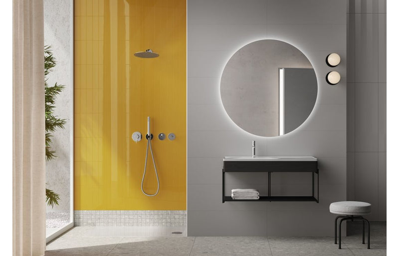 VitrA Origin Wall Mounted Bath Spout - Chrome
