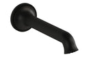 VitrA Origin Classic Wall Mounted Bath Spout - Matt Black