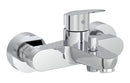 VitrA Flow Round Wall Mounted Bath/Shower Mixer - Chrome
