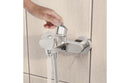 VitrA Flow Round Wall Mounted Bath/Shower Mixer - Chrome