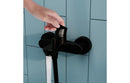 VitrA Flow Soft Wall Mounted Bath/Shower Mixer - Matt Black