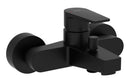 VitrA Flow Square Wall Mounted Bath/Shower Mixer - Matt Black