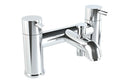 VitrA Minimax S 2-Hole Bath/Shower Mixer - Chrome