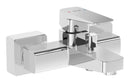 VitrA Root Square Wall Mounted Bath/Shower Mixer - Chrome
