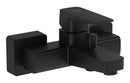 VitrA Root Square Wall Mounted Bath/Shower Mixer - Matt Black