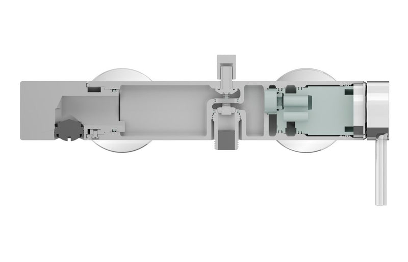 VitrA Origin Wall Mounted Shower Mixer - Chrome