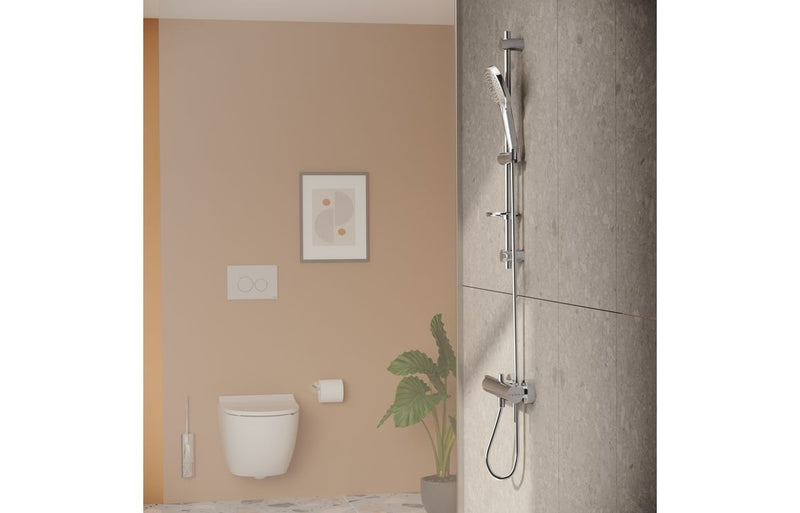 VitrA Origin Wall Mounted Shower Mixer - Chrome