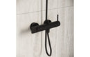 VitrA Origin Wall Mounted Shower Mixer - Matt Black