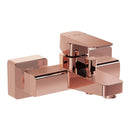 VitrA Root Square Wall Mounted Monohole Bath/Shower Mixer - Soft Copper
