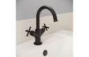 VitrA Origin Classic Basin Mixer (Cross Handles) - Matt Black