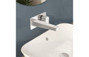 VitrA Flow Square Wall Mounted Basin Mixer - Chrome
