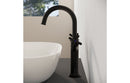 VitrA Origin Classic Tall Basin Mixer (Cross Handles) - Matt Black