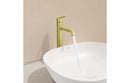 VitrA Origin Classic Tall Basin Mixer (Top Handle) - Brushed Gold