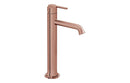 VitrA Origin Classic Tall Basin Mixer (Top Handle) - Soft Copper