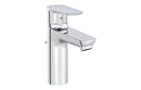 VitrA Flow Soft Large Basin Mixer with Waste Lever - Chrome