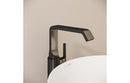 VitrA Suit Tall Basin Mixer (Side Handle) - Gloss Black