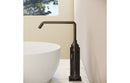 VitrA Suit Tall Basin Mixer (Side Handle) - Gloss Black