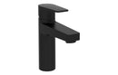 VitrA Flow Square Large Basin Mixer - Matt Black