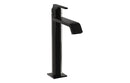 VitrA Suit Tall Basin Mixer (Top Handle) - Gloss Black