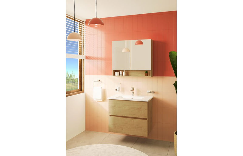 VitrA Flow Square Large Basin Mixer - Chrome