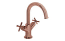 VitrA Origin Classic Basin Mixer (Cross Handles) - Soft Copper