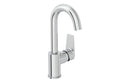 VitrA Flow Square Swivel Basin Mixer - Chrome