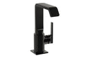 VitrA Suit Basin Mixer (Side Handle) - Gloss Black