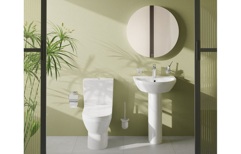 VitrA Root Round Basin Mixer - Chrome