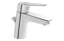 VitrA Solid S Basin Mixer with Waste Lever - Chrome
