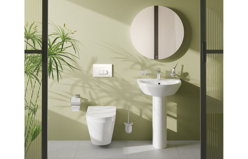 VitrA Root Round Compact Basin Mixer - Chrome
