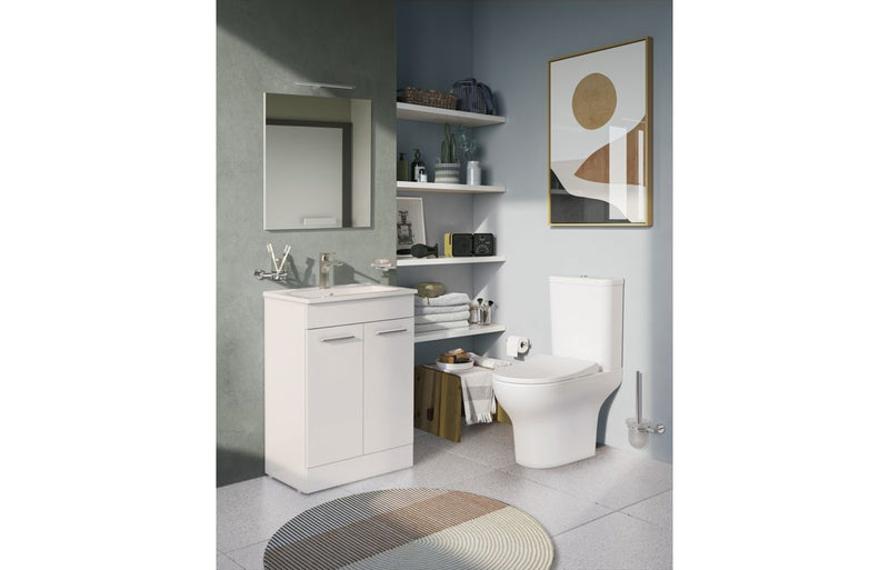 VitrA Root Square Basin Mixer - Chrome