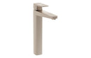 VitrA Root Square Tall Basin Mixer - Brushed Nickel
