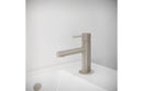 VitrA Origin Compact Basin Mixer - Brushed Nickel