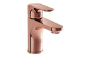VitrA Root Round Compact Basin Mixer - Soft Copper