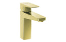 VitrA Root Square Basin Mixer - Soft Gold