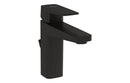 VitrA Root Square Basin Mixer with Waste Lever - Matt Black