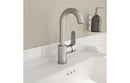 VitrA Root Round Swivel Basin Mixer - Brushed Nickel