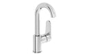 VitrA Root Round Swivel Basin Mixer - Chrome