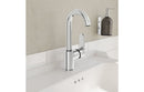 VitrA Root Round Swivel Basin Mixer - Chrome