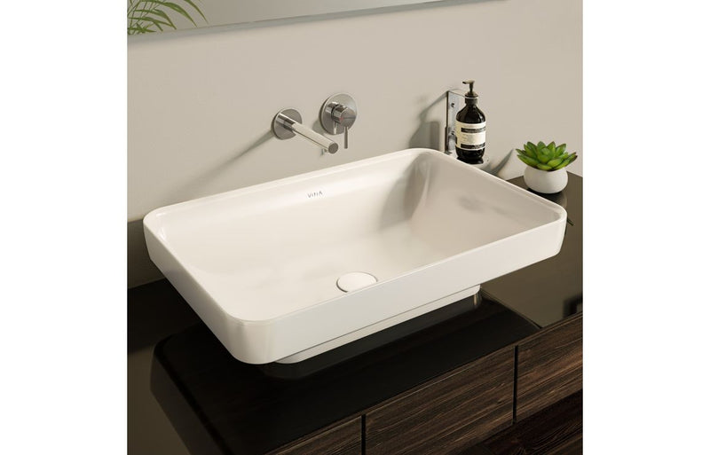 VitrA Origin Wall Mounted 2-Hole Basin Mixer - Chrome